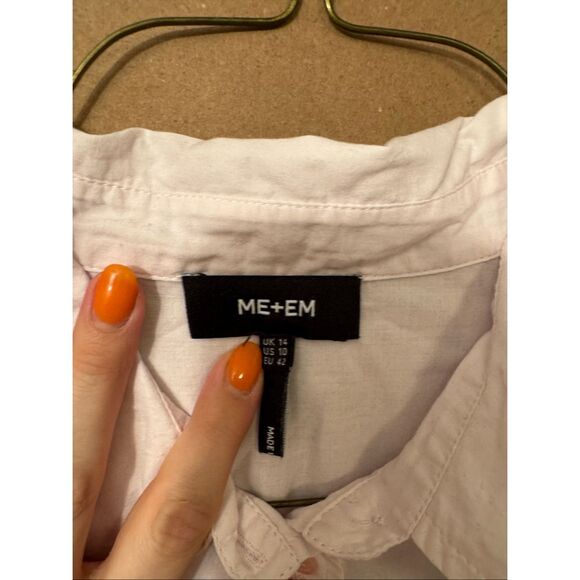 ME & EM Light Pink Lightweight Button Down - Picture 3 of 6